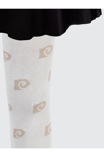 Pierre Cardin 3-11 Years Girl's Ecru Pantyhose