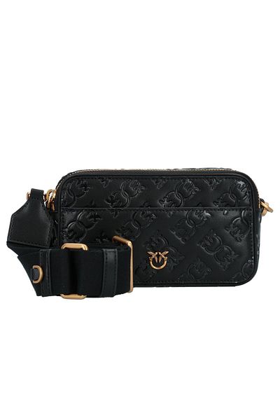 PİNKO Mini Bag Umhängetasche Leder 18 cm