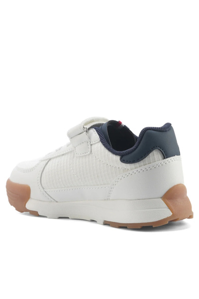 U.S. Polo Assn. Boy's White Sneakers