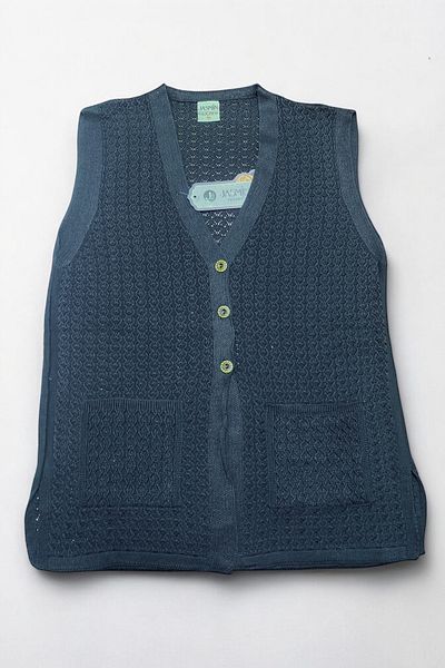 DAFFODIL Home Fabrics Women's V-Neck Sleeveless Mother Vest with Pockets (Pilling Resistant)