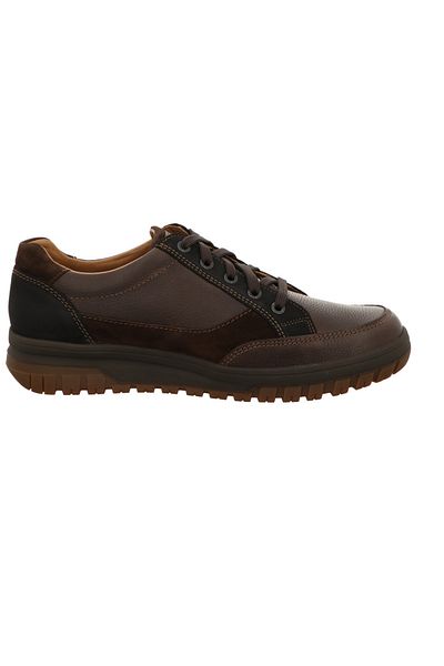 Mephisto Komfort Schnürer für Herren v hnědé barvě