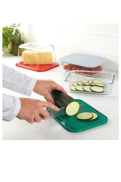 IKEA Premium Ürün Kaliteli Üretim Dayanıklı Şık Modern Tasarım 22x16 Cm 3 Parça Kesme Tahtası IKEA 365+