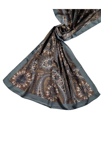 mim eşarp Σάλι Jan Jan με έθνικ σχέδιο Sina Silk 75x190 cm