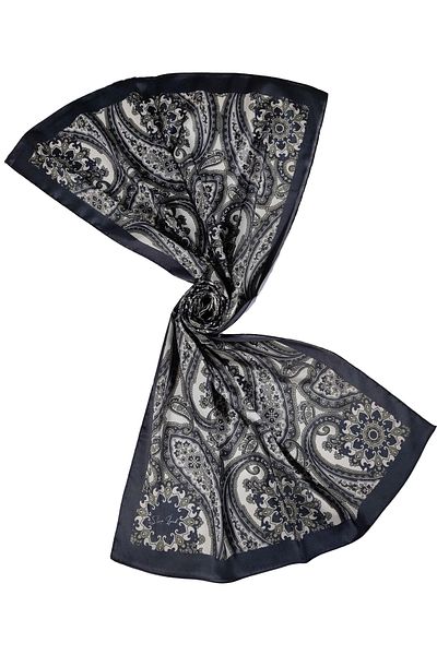 mim eşarp Σάλι Jan Jan με έθνικ σχέδιο Sina Silk 75x190 cm