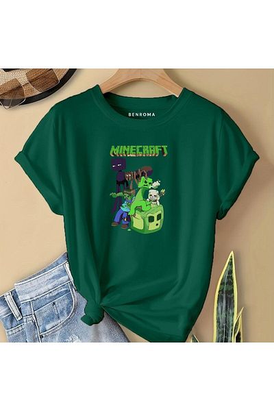 BENROMA 1 tricou este un cadou pentru achiziții de 6 și mai sus în coș - tricou pentru copii imprimat cu personaje de desene animate