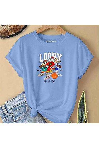 BENROMA 1 tricou este un cadou pentru achiziții de 6 și mai sus în coș - tricou pentru copii imprimat cu personaje de desene animate