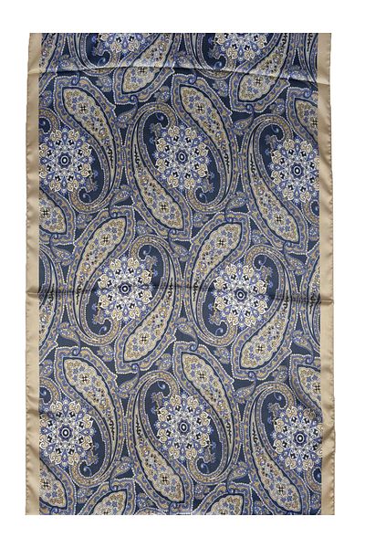 mim eşarp Sina Silk Ethnic Patterned Jan Jan Shawl 75X190 cm