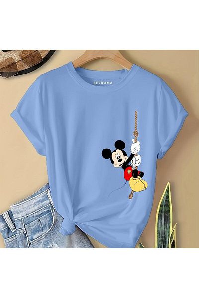 BENROMA 1 tricou este un cadou pentru achiziții de 6 și mai sus în coș - tricou pentru copii imprimat cu personaje de desene animate