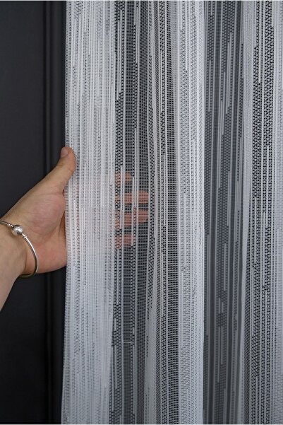 Taç Farbateks New Design - Planting Broken Line, 2 Layers of Pleated Iron, Doesn't Want Crease Tulle