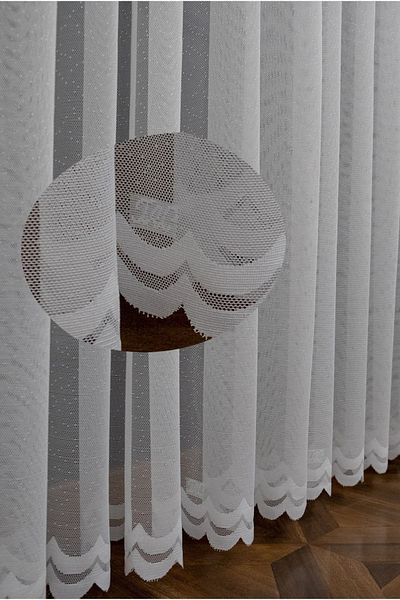 Taç Farbateks Planting Almond Elegant Design New Model 3layer Pleated Iron Doesn't Want Crease
