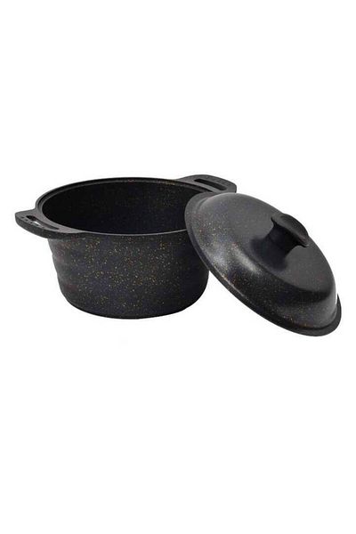 NURGAZ Granite Casting Camping Pot 24 cm