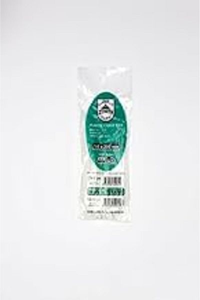 Mena Rise Newstoreshop 3.6X250 White Cable Tie & Plastic Clamp & Hook & Loop Clamp 100 Pieces (Pak