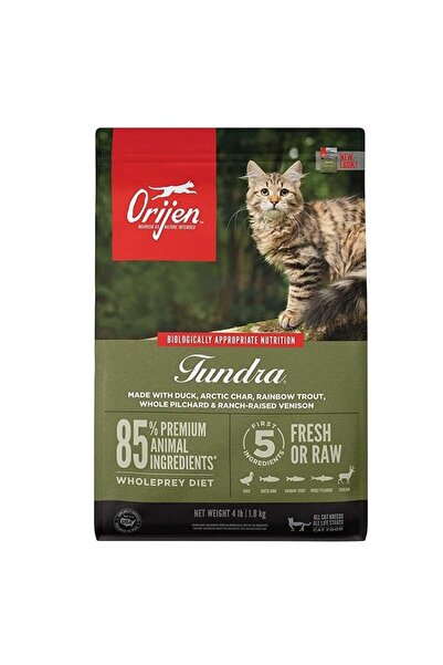 Orijen Tundra Tahılsız Kedi Maması Tüm Irk ve Yaşam Evreleri 1,8 Kg