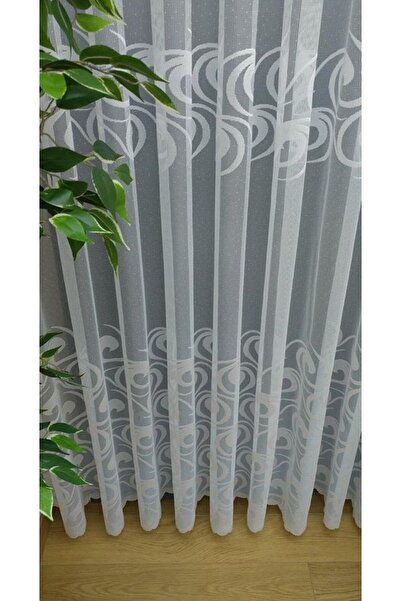 farbateks Vako Desen Νέα Μόδα Κουρτίνα από Τούλι 3 στρώσεων Πλισέ Κουρτίνα από Τούλι.