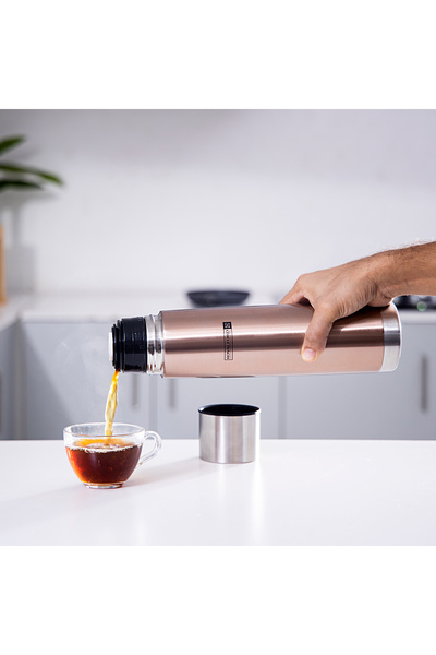 ROYALFORD 1.0 L Stainless Steel Vacuum Water Bottle RF7665BR