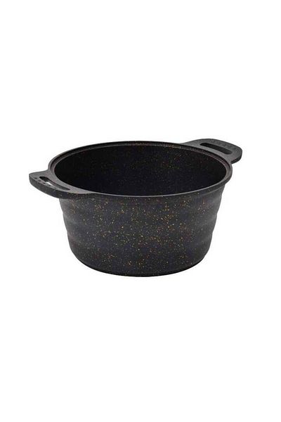 NURGAZ Granite Casting Camping Pot 24 cm