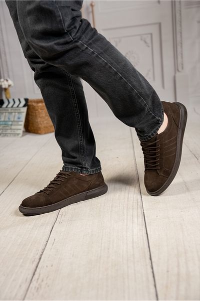 DAXİS Sportwear Company Ανδρικά παπούτσια με κορδόνια από σουέτ