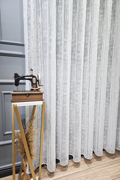 Brillant Farbateks New Model Color Design - 2 Layer Pleated Tulle Curtain