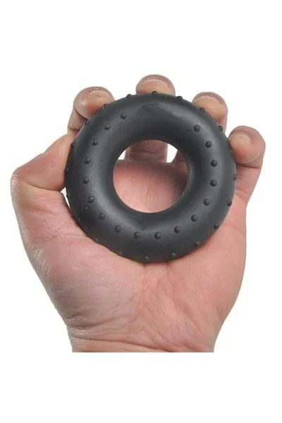 Joints Hard Resistance Black Hand Exercise Ring