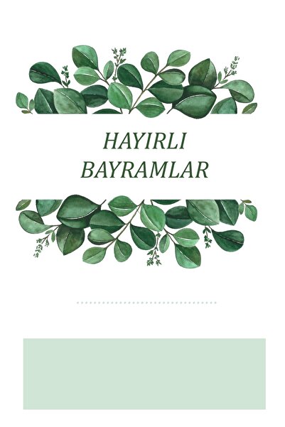 lamel shop 5'li Bayram Kiti ( D Model ) - Harçlık kiti - bayram kartı