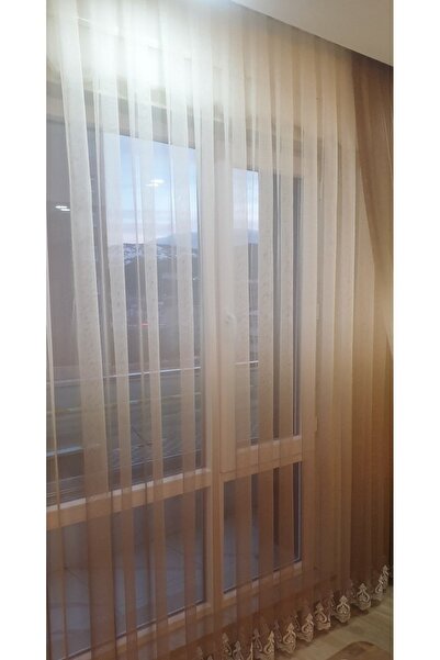 farbateks Κουρτίνα από τούλι με πλισέ 2 στρώσεων που αλλάζει χρώμα βιζόν