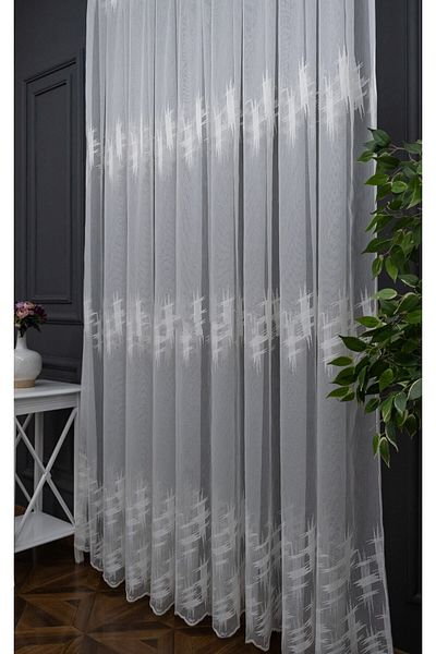 Taç Farbateks Planting Patient Diyez Young Design New Model 3layer Pleated No Ironing Needed No Crease