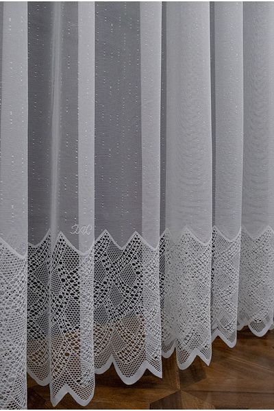 Taç Farbateks Planting Intermediate Lace Design New Model 3 Layers Pleated No Iron Needed No Crease