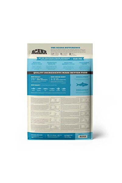 Acana Pacifica Cat Food 4.5kg - for All Breeds and Life Phases