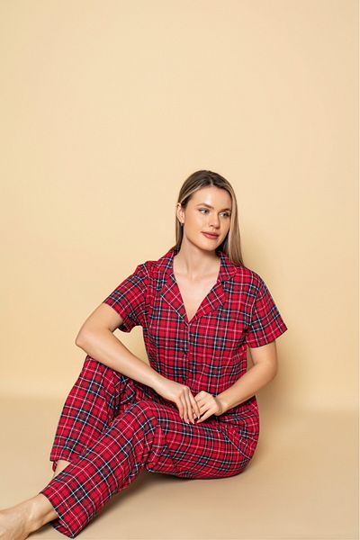 Sude HOMEWEAR Cămașă FEMEI CU Mânecă Scurtă Imprimat Pijama CURR