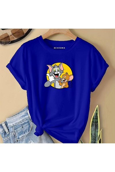 BENROMA 1 tricou este un cadou pentru achiziții de 6 și mai sus în coș - tricou pentru copii imprimat cu personaje de desene animate