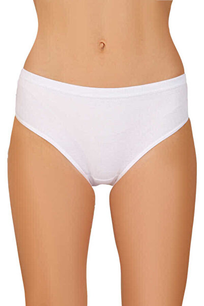 Fanilam Chiloți Bato albi cu talie înaltă Berrak Ribana 12 buc