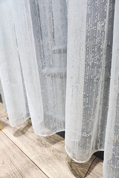 Brillant Farbateks New Model Color Design - 2 Layer Pleated Tulle Curtain