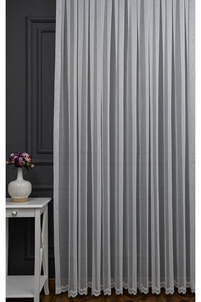 Taç Farbateks Planting Almond Elegant Design New Model 3layer Pleated Iron Doesn't Want Crease