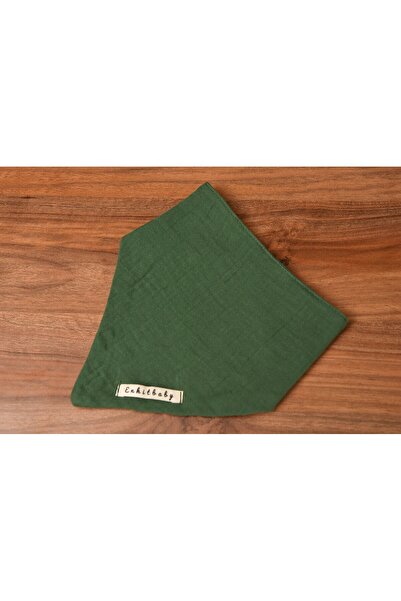 Enhitbaby وشاح من الموسلين القطني العضوي الأخضر مكون من 4 طبقات، ومرايل تأكيد...