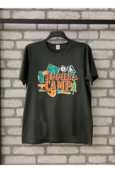 PERSONELİTY Summer Camp Printed T-Shirt