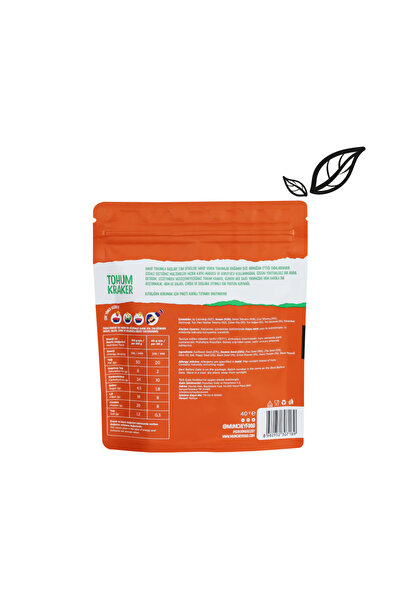 MUNCHEY 3'lü Soğan ve Sarımsaklı Tohum Kraker 120 g. - GLUTENSİZ