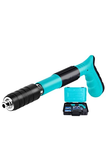 MOONSHOP Mekanik Çivi Tabancası Beton Ve Çelik Çivi Tabancası Zımba Perçin Ta...