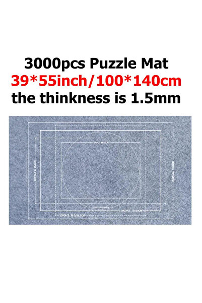 Choice 3000pcs mat grey Puzzle Storage Mat Anti Slip Felt Fabric Portable Storage Blanket Tool 1500-3000 Ch