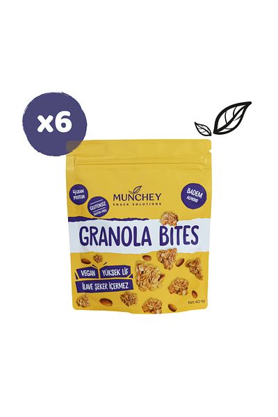 MUNCHEY 240g 6-Piece Granola Bites Set