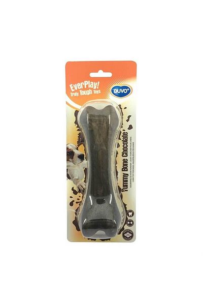 Duvo Chocolate Flavored Hard Bone Dog Toy 18.5cm 230g