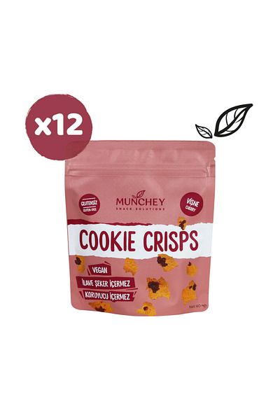 MUNCHEY 40Gr 12 Cherry Cookie Crisps