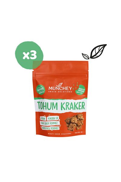 MUNCHEY 100 gr 3-Piece Onion and Garlic Cracker Seed Set