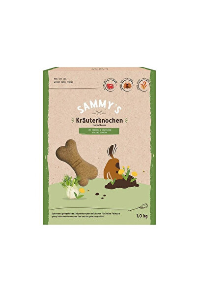 Bosch Sammys Herbal Bone Kuzulu Sebzeli Kemikler Köpek Ödülü 1 kg