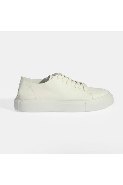 Desa Ανδρικά δερμάτινα casual παπούτσια Denissy White