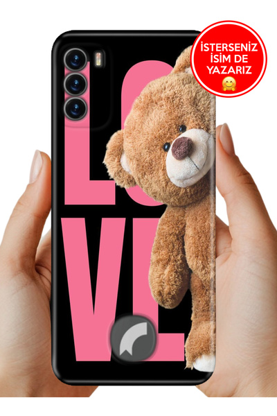 Reeder S19 Max Pro S Kılıf Desenli Baskılı Kamera Korumalı Silikon LoveTeddy