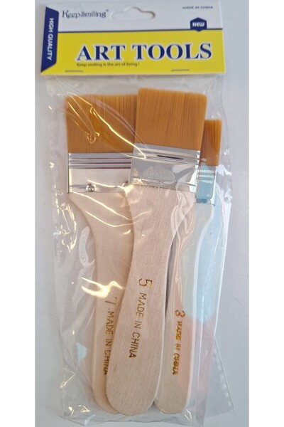 craftsy 3 Lü Astar Fırça Seti 3-5-7 Numara