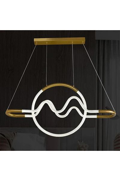 A F N LIGHTING Modern Nordic Gold Pendant Lights, Hanging Decor for Dining Room LED Ceiling Lights for Living Room