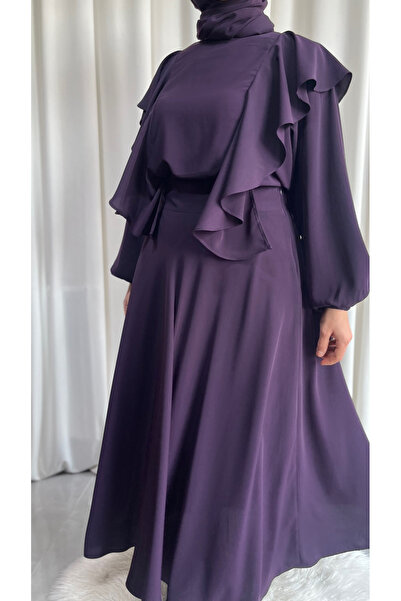 afife Medine İpeği 2,Lİ Gömlek Etek Takım