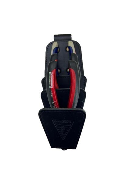 Cantayurdu Hakiki Deri CA219 Üçlü Elektrikçi Pense Bel Çantası