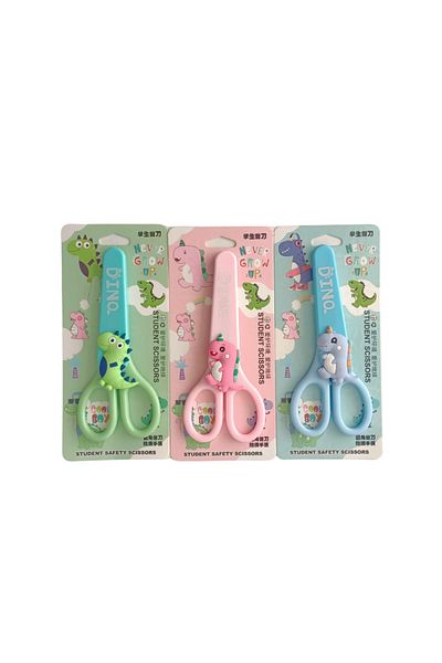 joyland Paper Scissors with Dinosaur Figure - 1 Pc